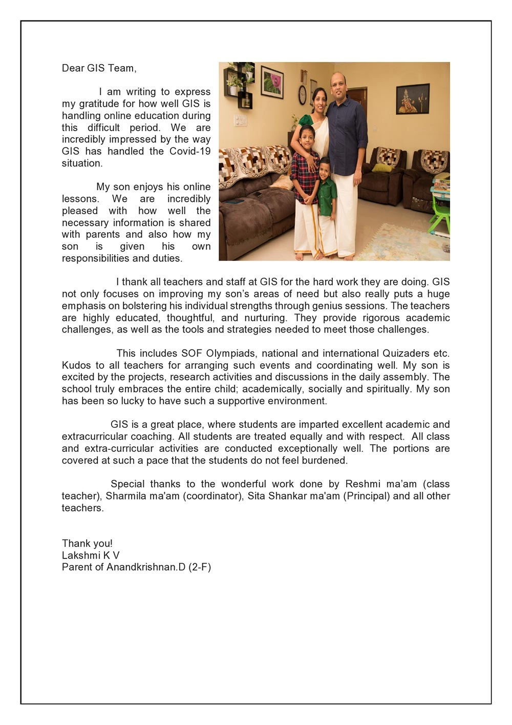 international school in Brookefields