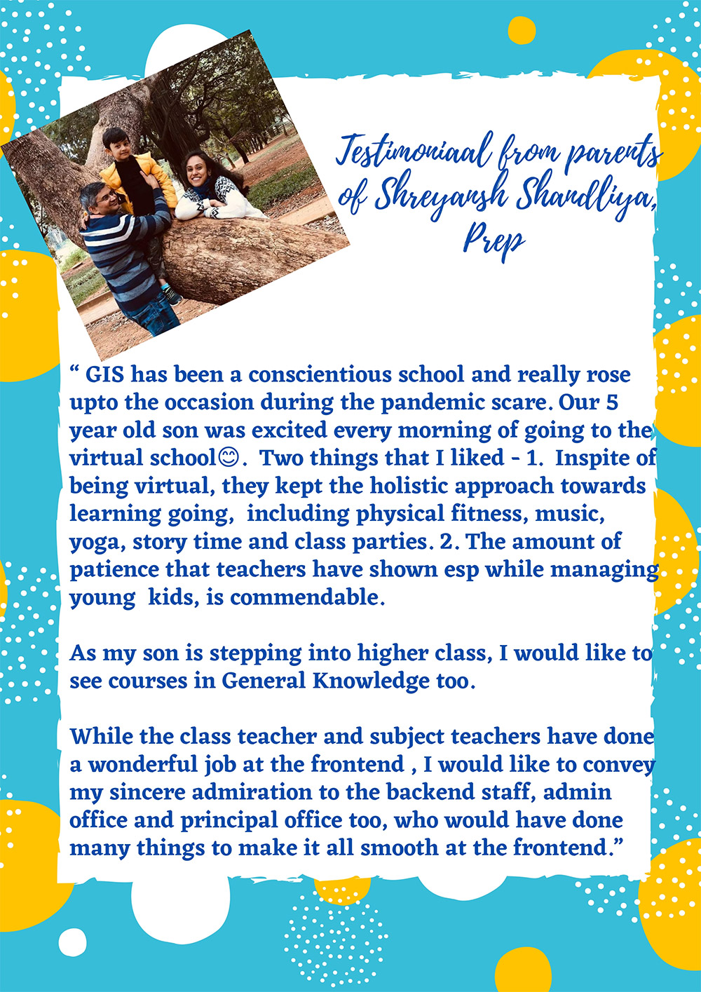 international school in Brookefields