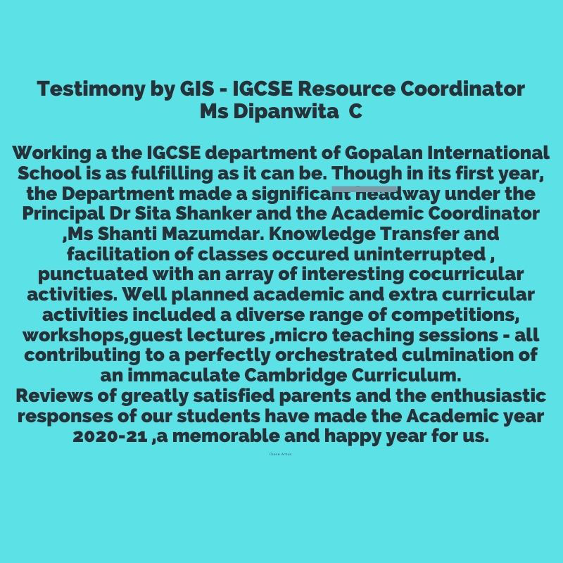 international school in Brookefields